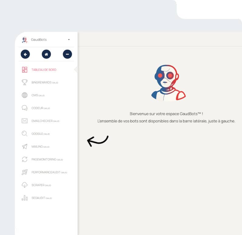 Dashboard de GaudBots